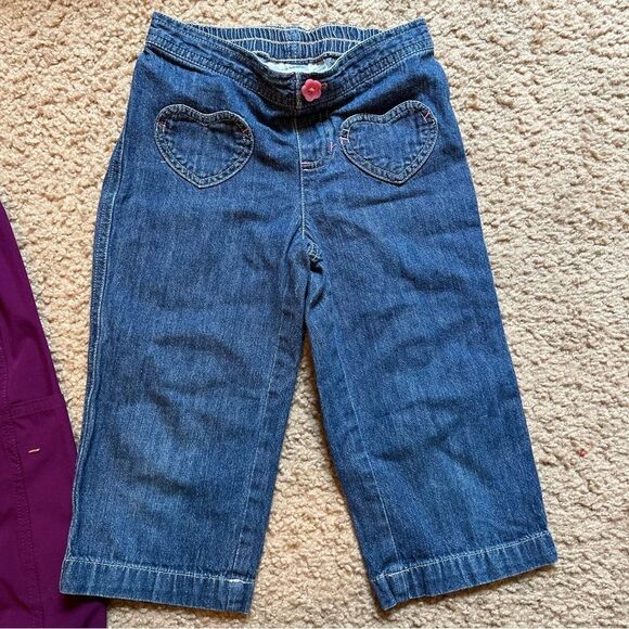 Set of three girl pants/jeans, size 5/6 - Picture 4 of 7